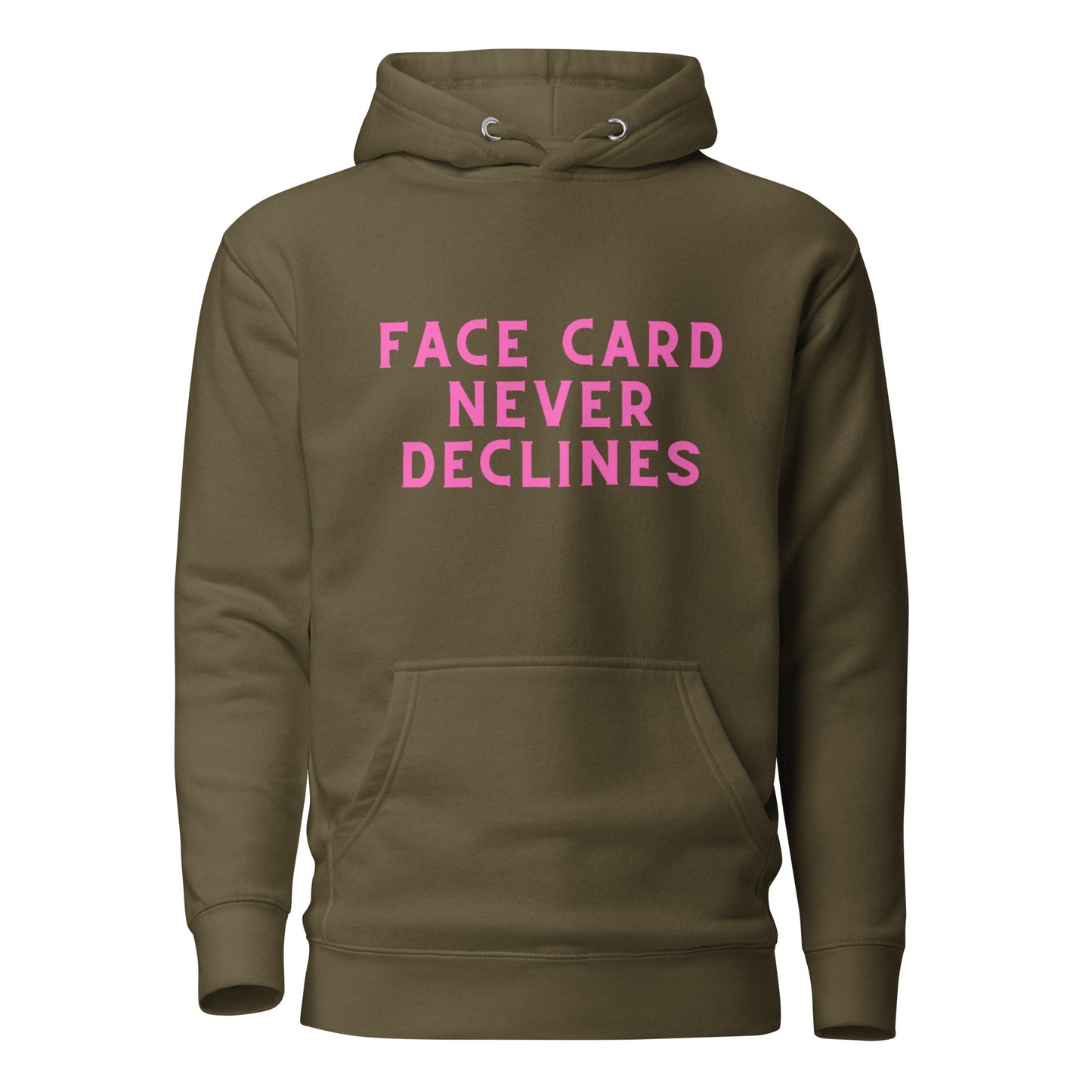Face card never declines Unisex Hoodie - Catch This Tea Shirts