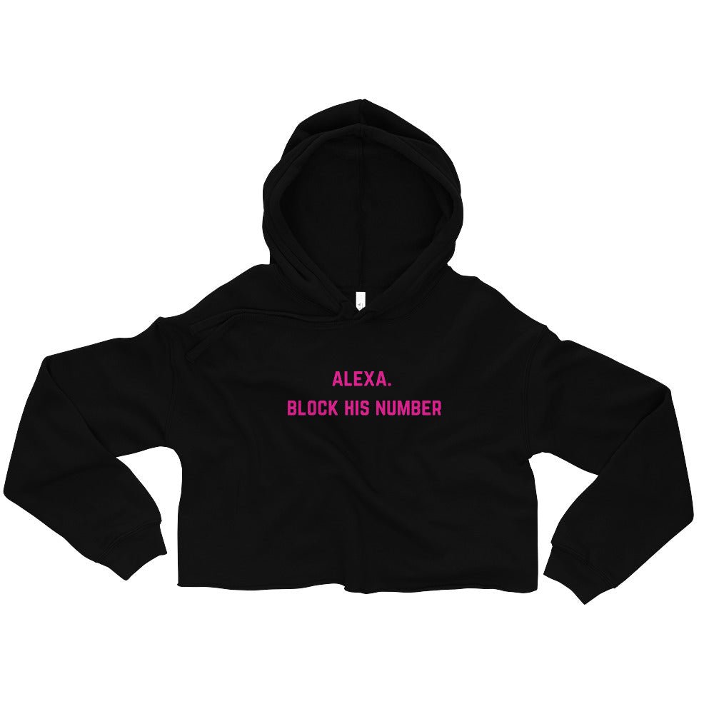 Alex Block His Number Crop Hoodie - Catch This Tea Shirts