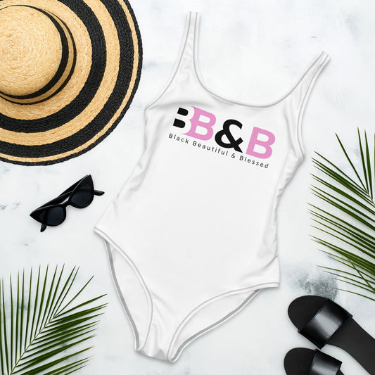 Black Bold & Beautiful One-Piece Swimsuit - Catch This Tea Shirts