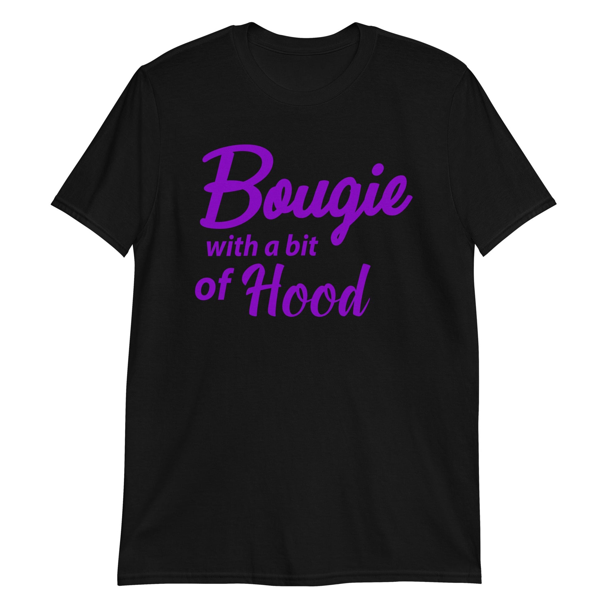 Bougie with a bit of Hood Short-Sleeve Unisex T-Shirt (FOR A SLIM FIT ORDER A SIZE DOWN) - Catch This Tea Shirts