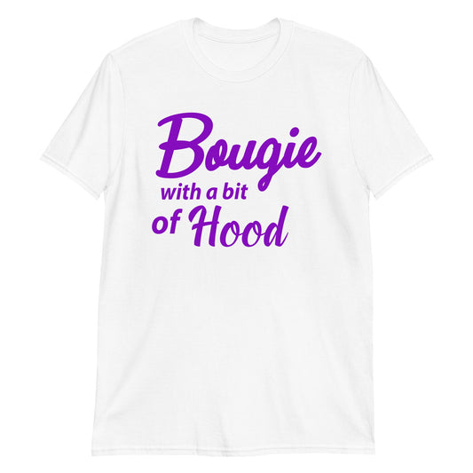 Bougie with a bit of Hood Short-Sleeve Unisex T-Shirt (FOR A SLIM FIT ORDER A SIZE DOWN) - Catch This Tea Shirts