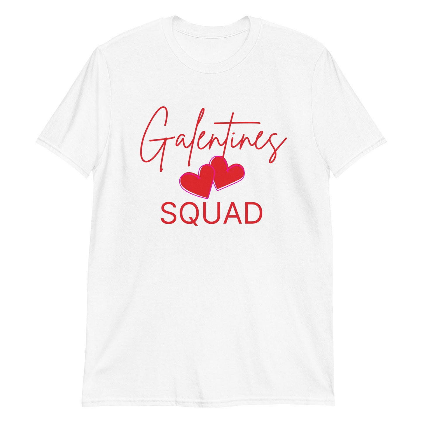 Galentines Squad Short-Sleeve Unisex T-Shirt (For A Slim Fit Order A Size Down) - Catch This Tea Shirts