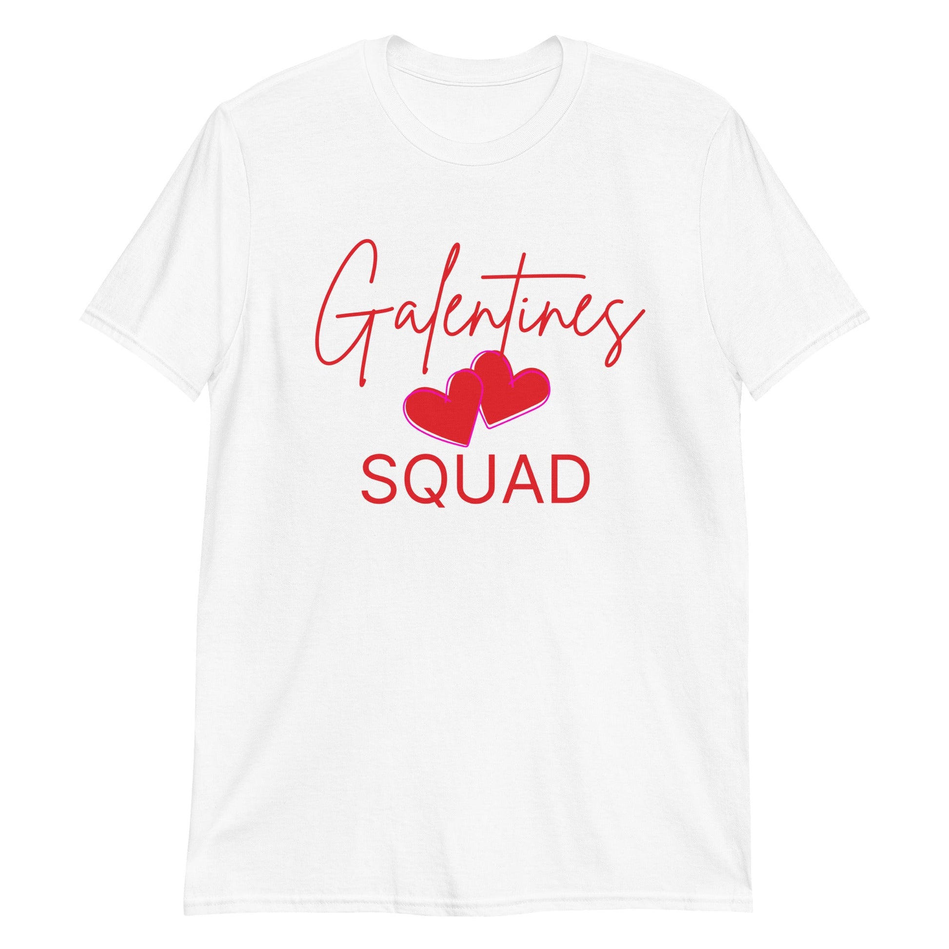 Galentines Squad Short-Sleeve Unisex T-Shirt (For A Slim Fit Order A Size Down) - Catch This Tea Shirts