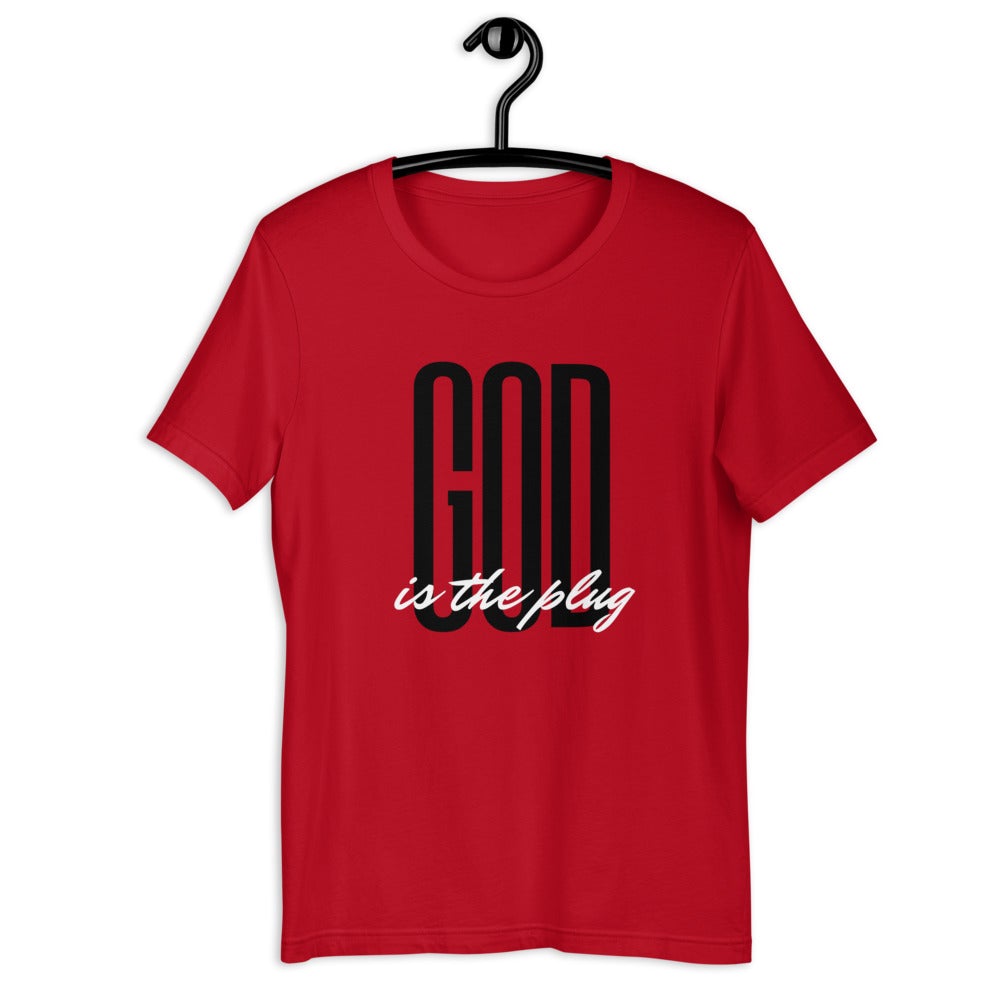 God Is The Plug (For A Slim Fit Order A Size Down) - Catch This Tea Shirts