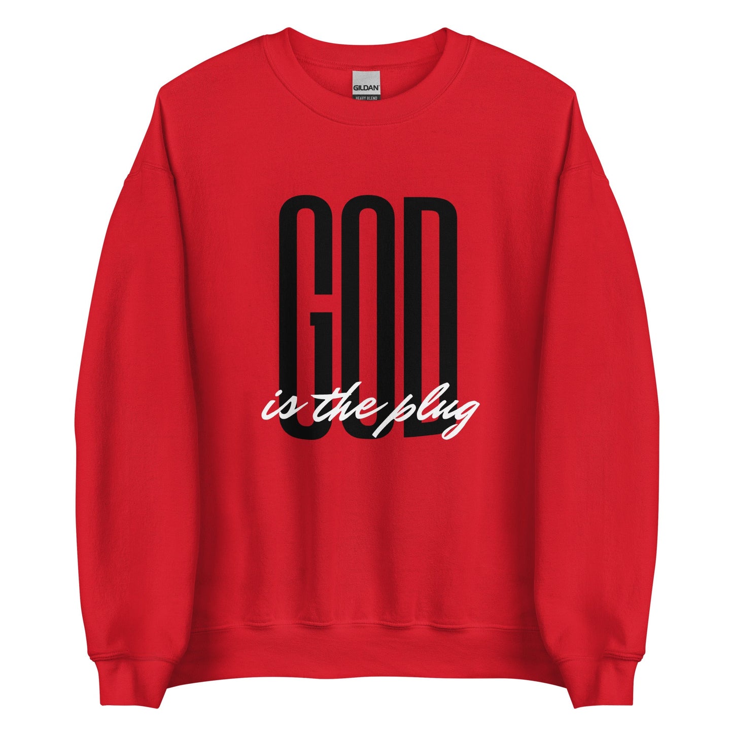 GOD is the PLUG Unisex Sweatshirt - Catch This Tea Shirts