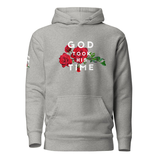 God took his time Unisex Hoodie - Catch This Tea Shirts