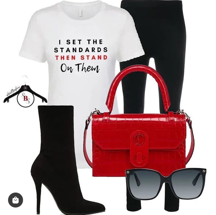 I Set The Standards Then Stand On Them Tea-Shirt (For a Slim Fit Order A Size Down) - Catch This Tea Shirts