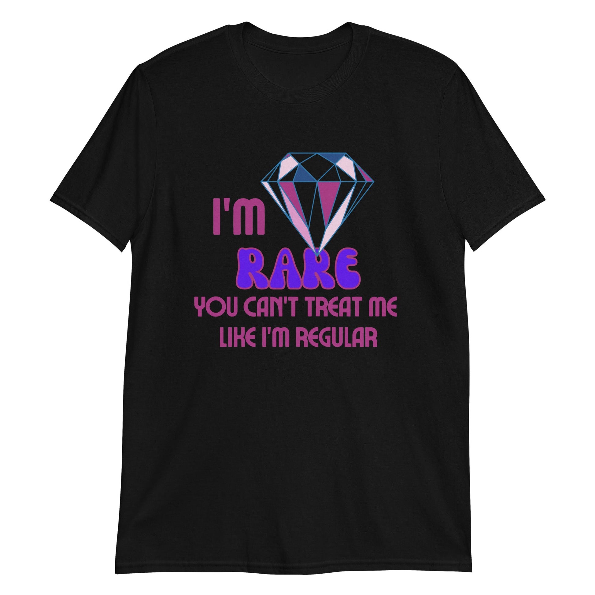 I'm RARE You Can't Treat Me Like I'm Regular Short-Sleeve Unisex T-Shirt (For a Slim Fit Order A Size Down) - Catch This Tea Shirts