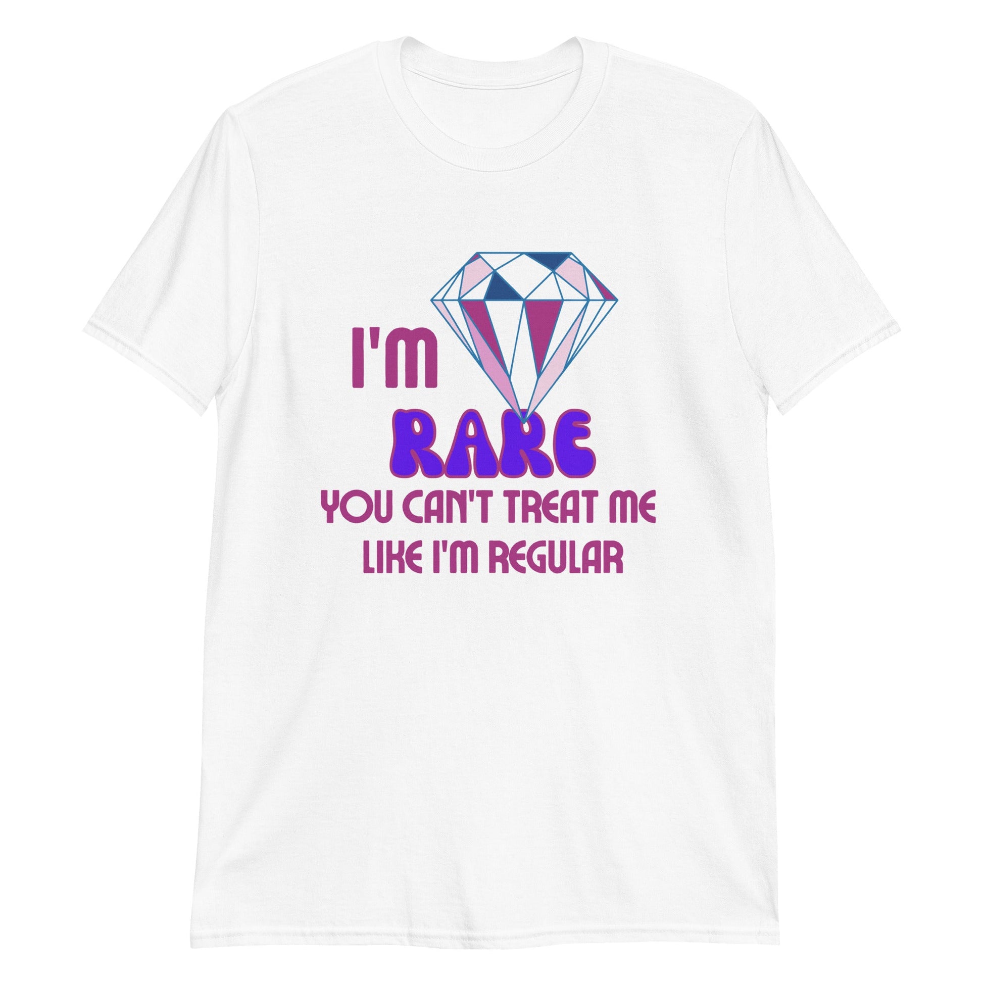 I'm RARE You Can't Treat Me Like I'm Regular Short-Sleeve Unisex T-Shirt (For a Slim Fit Order A Size Down) - Catch This Tea Shirts