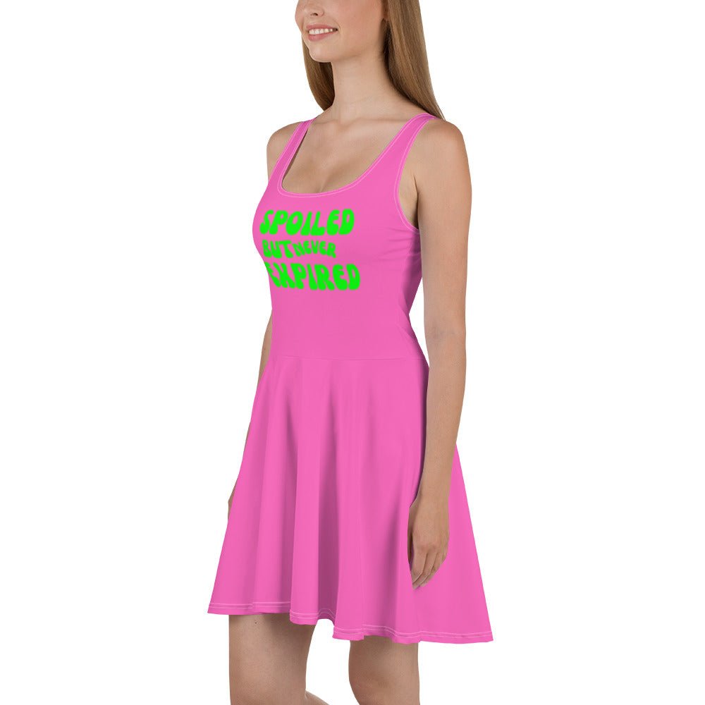 Spoiled But Never Expired Skater Dress - Catch This Tea Shirts