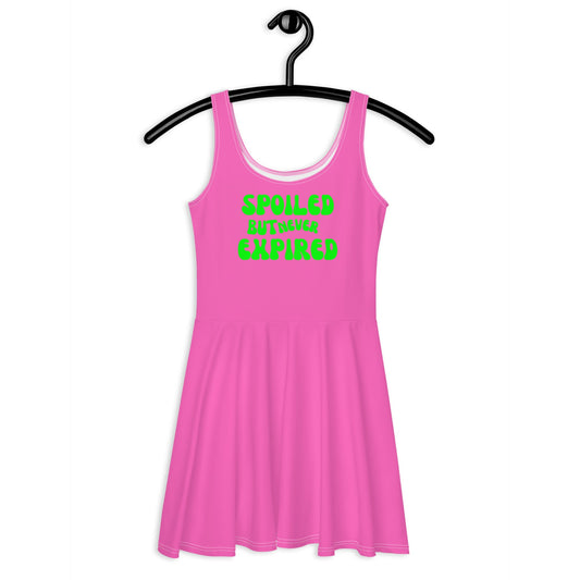 Spoiled But Never Expired Skater Dress - Catch This Tea Shirts