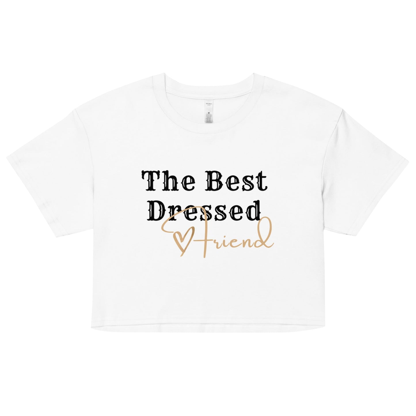The Best Dressed Friend Women’s crop top - Catch This Tea Shirts